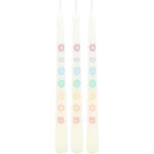 Something Different Chakra Balancing Taper Candle (Pack of 3)