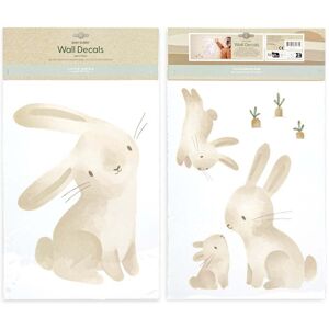 Little Dutch - Luksus Wall Stickers - Baby Bunny - Brun/Hvid