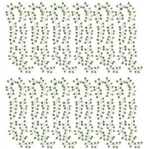 Northix 12x Kunstige plantegrene - efeu