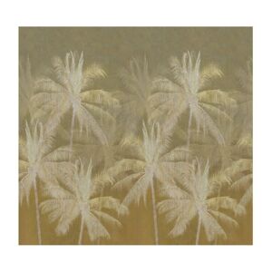 ART Kunst til hjemmet - Fototapet Vintage palme okker - 300x280cm
