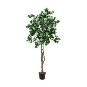 Europalms Bougainvillea, artificial plant, white, 150cm TILBUD NU europalm hvid