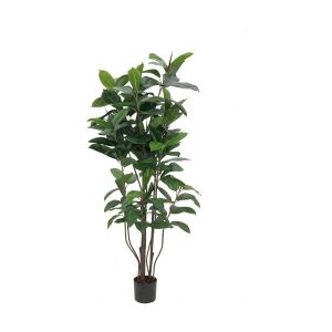 Europalms Rubber tree, artificial plant, 150cm TILBUD NU gummitræ gummi træ