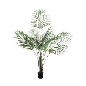 Europalms Areca palm with big leaves, artificial plant, 185cm håndflade blade