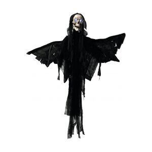 Europalms Halloween Figure Angel, animated 165cm europalmer animeret figur