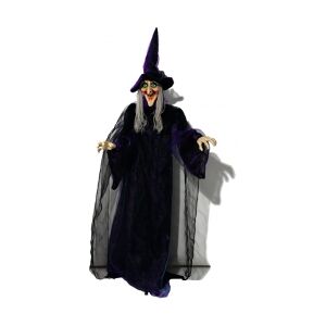 Europalms Halloween Figure Witch, animated 175cm europalmer animeret figur heks