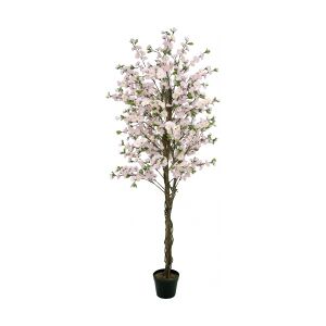 Europalms Cherry tree with 4 trunks, pink, 180 cm kirsebærtræ kufferter trunker