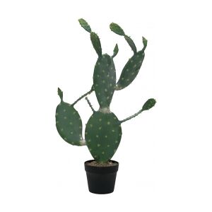 Europalms Nopal cactus, artificial plant, 76cm TILBUD NU kaktus