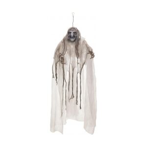 Europalms Halloween Witch, white, 170x50x20cm TILBUD NU