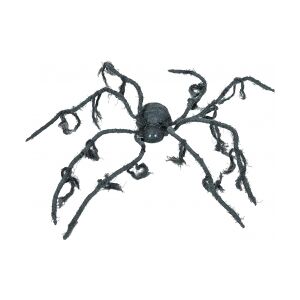 Europalms Halloween Spider, animated, 110x8cm TILBUD NU animeret edderkop