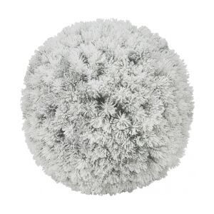 Europalms Pine ball, flocked, 30cm TILBUD NU
