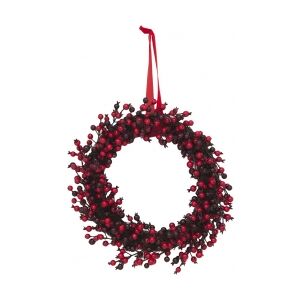 Europalms Berry wreath mixed 46cm TILBUD NU blandet krans bær