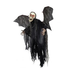Europalms Halloween Figure bat ghost 85cm TILBUD NU flagermus spøgelse figur
