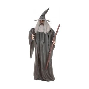 Europalms Halloween Figure Wizard, animated 190cm TILBUD NU