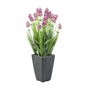 Europalms Lavender, artificial plant, rose, in pot, 45cm europalmer lavendel