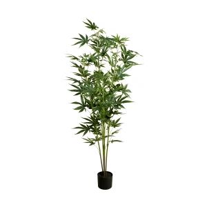 Europalms Cannabis-plant,textile, 150cm TILBUD NU