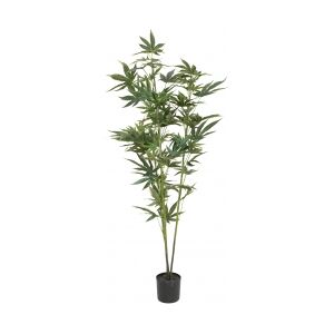 Europalms Cannabis-plant,textile, 120cm TILBUD NU