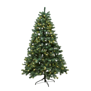 Juletræ kunstig PVC ASKE, Klasse B+, 180x118 cm m/LED NORDIC WINTER
