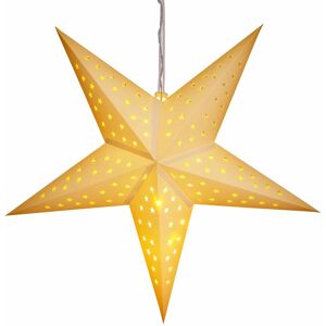 Deuba Led Julestjerne Star Creme Papir 60cm 5 Arme