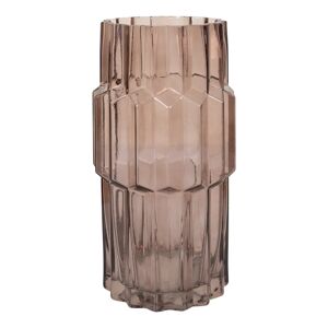 House Nordic Vase - Vase I Glas,  Lilla, Ø14,5x26 Cm