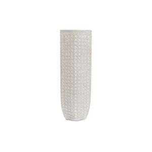 DKD Home Decor Hvid Moderne Vase i Harpiks 17 x 10 x 47 cm
