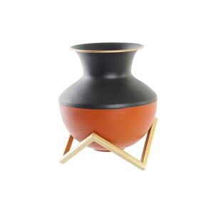 DKD Home Decor Multifarvet Moderne Vase i Keramik 18 x 18 x 21 cm
