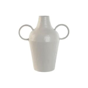 Home ESPRIT Hvid Vase med Hanke 33,5 x 20 x 36 cm