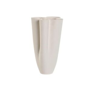 Home ESPRIT Hvid Keramisk Vase 15 x 13 x 29 cm