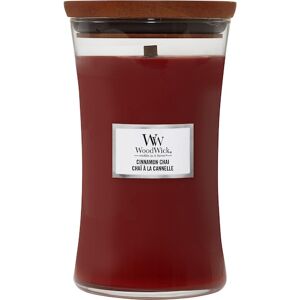 WoodWick Rumdufte Duftende stearinlys Cinnamon Chai Large Jar