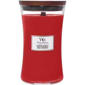 WoodWick Rumdufte Duftende stearinlys Crimson Berries Large Jar