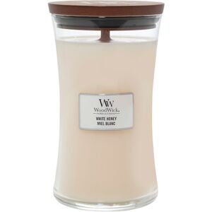 WoodWick Rumdufte Duftende stearinlys White Honey Large Jar