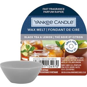 Yankee Candle Rumdufte Duftende voks GreyBlack Tea & Lemon