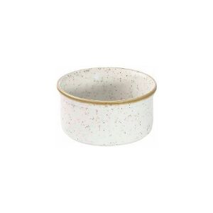 Multi Ramekin Stonecast 19.5 cl Ø9 cm Porcelæn Vanilje,24 stk/krt