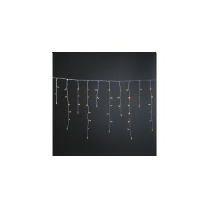 Konstsmide 2790-812, Dekorativ lyskæde, Hvid, Polyvinylchlorid (PVC), Plast, Atmosfære, IP44, LED