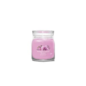 Yankee Candle Wild Orchid, Rund, Lilla, Ravfarvet, Banan, Bergamot, Hibiscus, Jasmin, Mandarin, Musk, Orkide, Palmeblad, Sandeltræ,..., 50 t, 1 stk