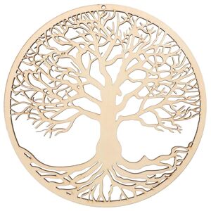 1 stk Livets træ vedhæng Pynt dekorativt hængende ornament til soveværelse30X30X0.4CM 30X30X0.4CM