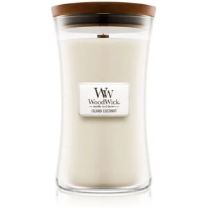 WoodWick Large - Island Coconut Transparent