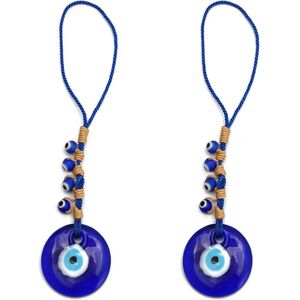 2 stykker Home Decor Amulet, Evil Eye Pendant, Amulet Ornament Hom