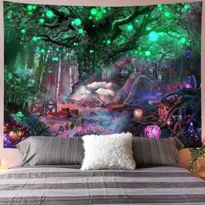 (150 x 200 cm)Tree of Life Tapestry Psychedelic Tree of Life Tapes