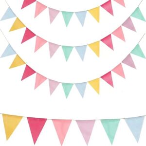 4 Stk Bunting Bunting Vimpel Banner Vimpel Guirlande