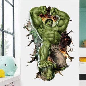 GeekAtmosphere Superhero Wall Stickers Hulk Wall Decals Fremragende Vinyl Wal