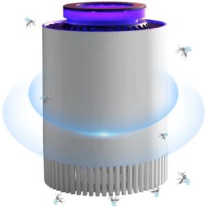 GeekAtmosphere Fluefældelys Indendørs insektdræber Blå lys insekt insektdræber Stille myggefanger Indånding Fluefanger Kraftig myggedræber
