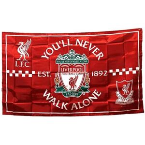 Liverpool Flag Banner 90*145 cm, 7 Fod England Premier Football Fodbold flag sjal