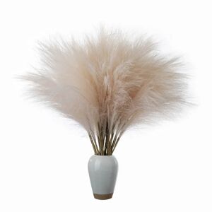 Kunstigt Pampas Græs Høj Pampas Græs Dekorativ Gulv Vase Fyldstof Kunstigt Fluffy Græs Hjemme Blomsterarrangementer, Bohemian Dekorative Blomster