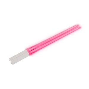 2 STK LED Glødende Spisepinde Glødende Lys Sabel Chop Sticks Pink