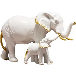 YIXI Elefant statue, vintage skulptur ornament kunstværk