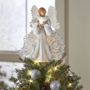 Angel juletræ topper stjerne juleengel engel juletræ ornamenter