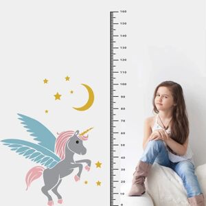 Ocean Mål Højde Unicorn wallsticker Wall Stickers Mural Dec