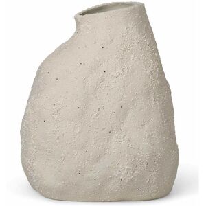 Ferm Living Vulca Medium Vase H: 36 cm - Off White Stone