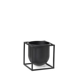 Audo Copenhagen Kubus Flowerpot 14 14x14 cm - Sort