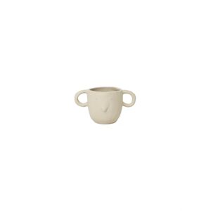 Ferm Living Mus Plant Pot Small H: 9 cm - Sand